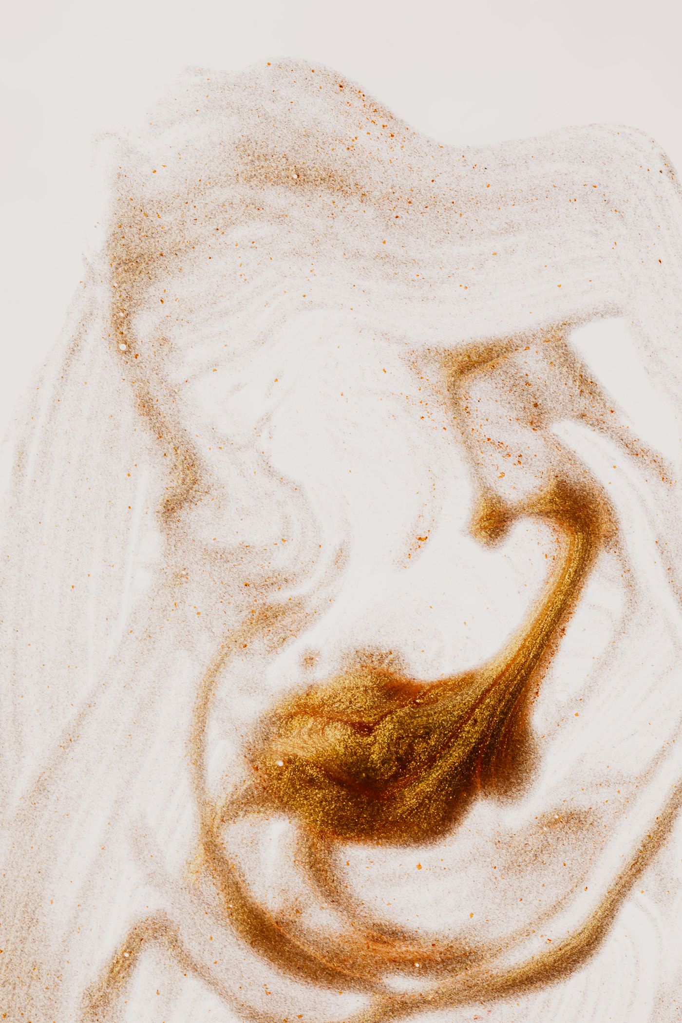 Textura de arcilla mineral en tonos cálidos